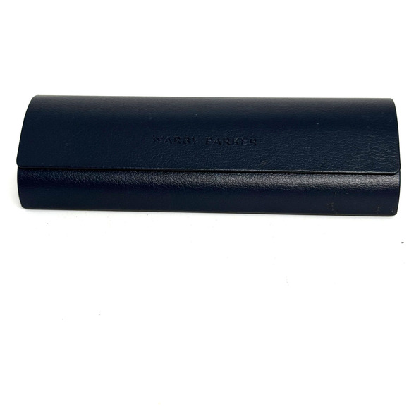 Warby Parker Blue Eyeglasses Glass Glasses Hard Magnetic Case - Picture 1 of 2